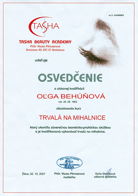trvalá